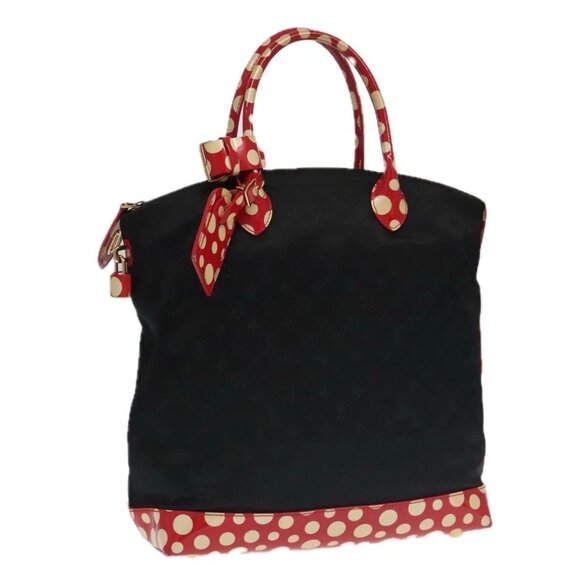 LOUIS VUITTON Vernis Dot Infinity Lockit MM Hand Bag M40681 LV Auth 98310V - Picture 1 of 16